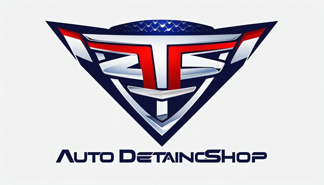 Auto Detailing Shop Logo